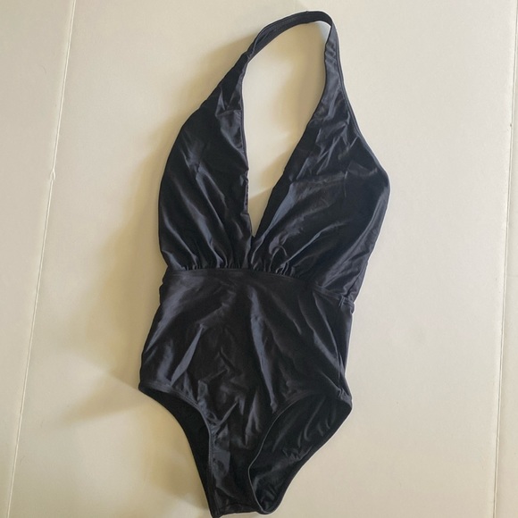 CIA Maritima V plunge black swimsuit size small - Picture 4 of 8